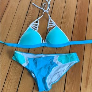 Medium pink Victoria secret swim suit